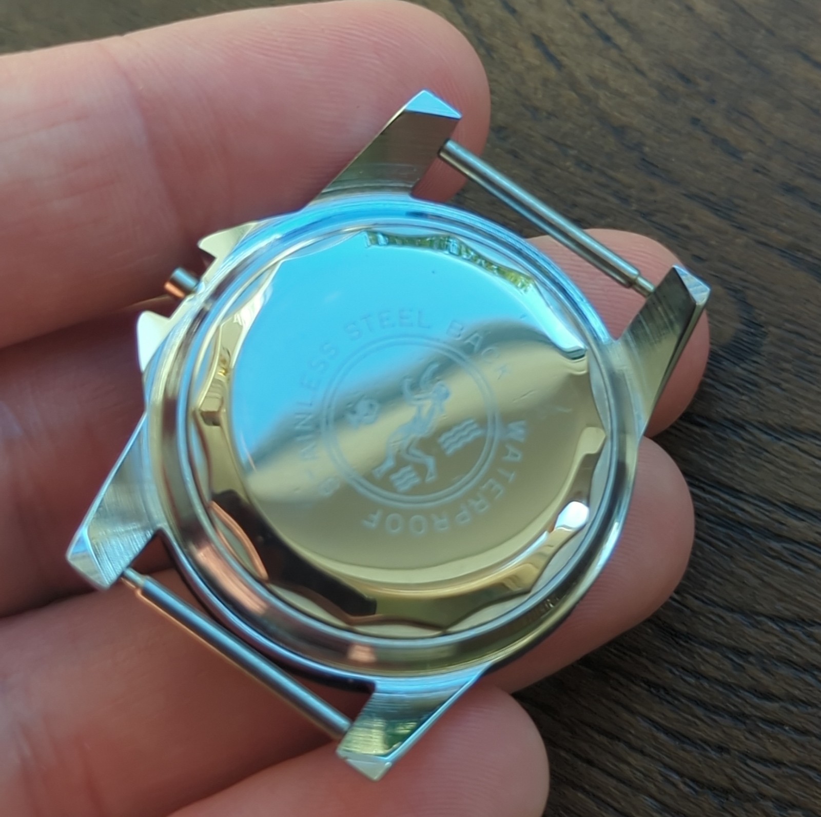 1960s Vintage Divers Watch Case New old Stock Rotating Bezel 38mm (B86)