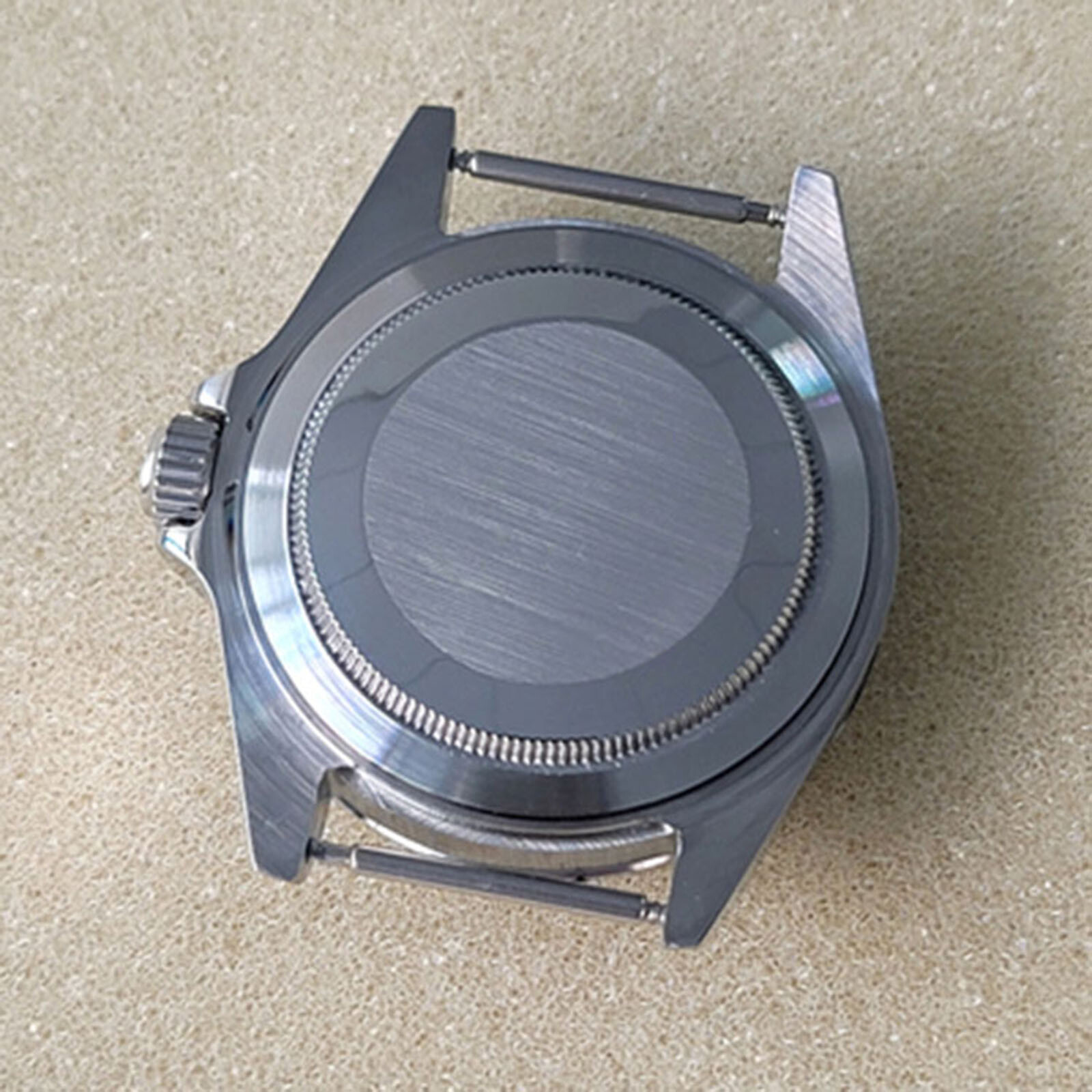 39MM Stainless Steel Watch Case Magnifying Sapphire for NH34/NH35/NH36 Movement