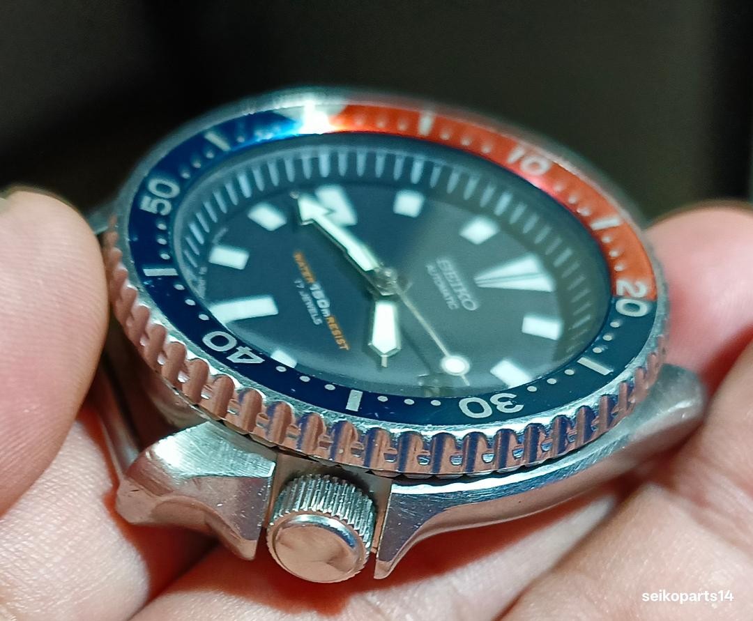 SEIKO 150m DIVER PEPSI 7002-700J YEAR 1994 SEPT ALL ORIG HEAD -/+15 SPD ACCURACY