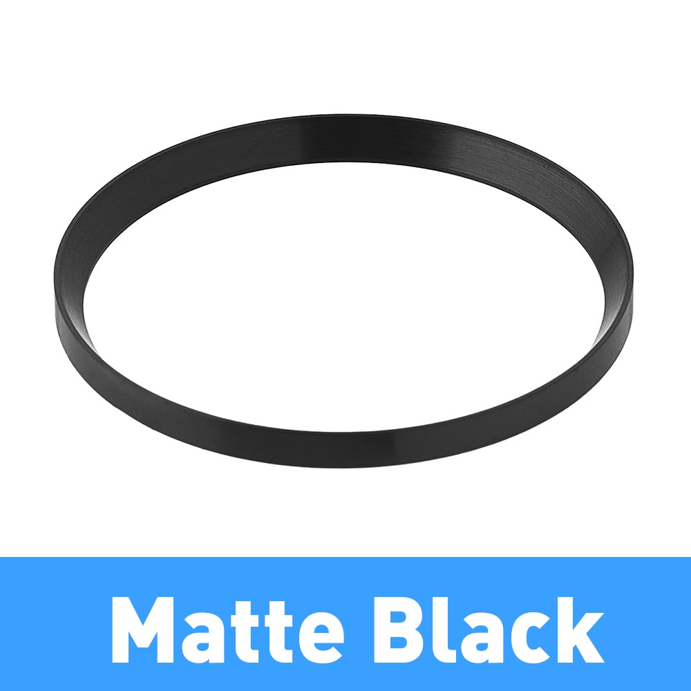 30.5mm Stainless Steel Matte Black Chapter Ring Replacement for SKX007 SKX009