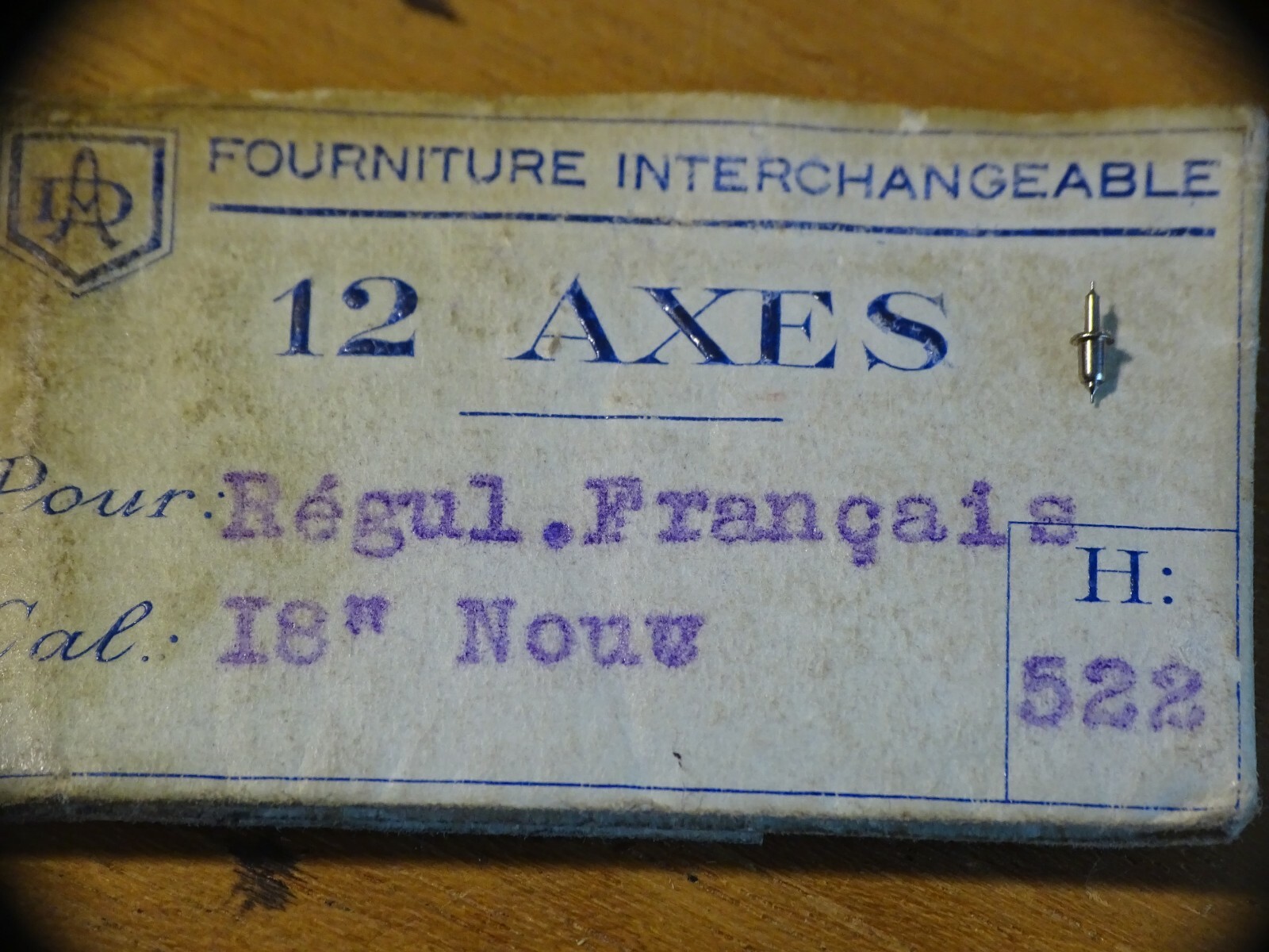 French Regulator Watch Clock Part 18″ One Axis