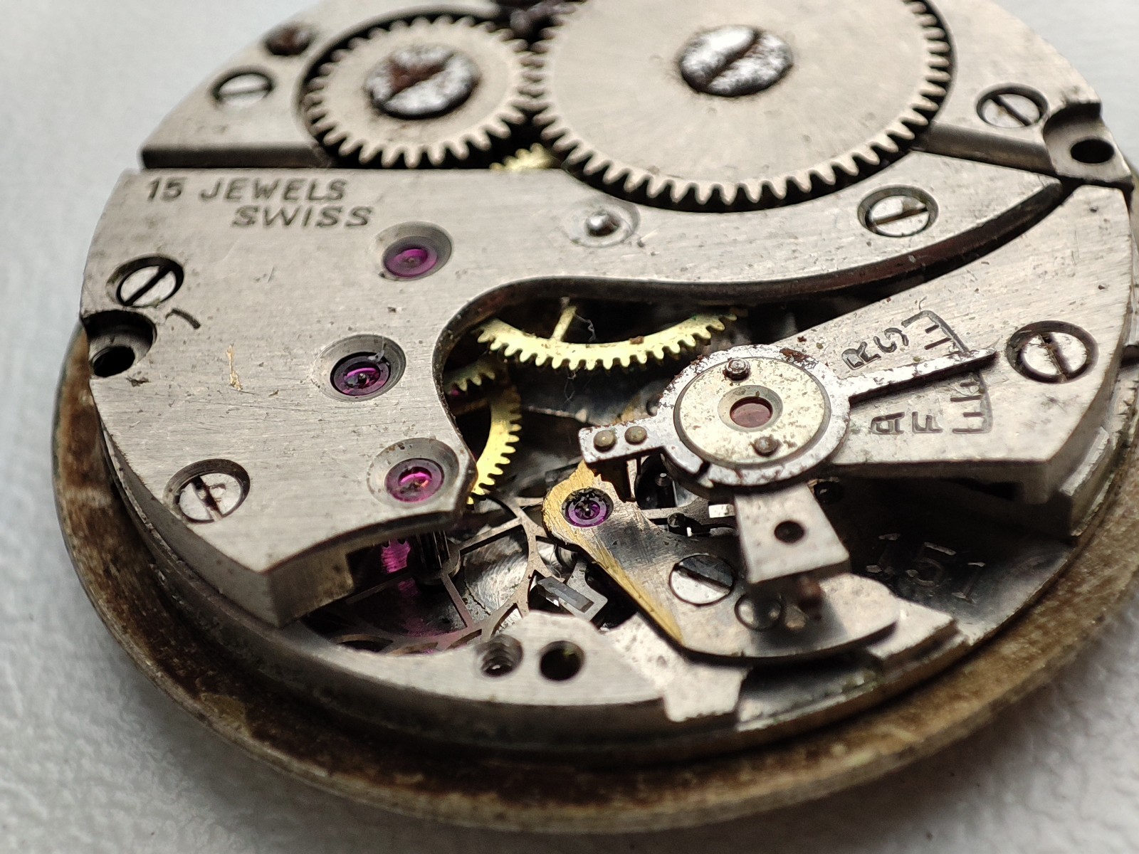 Arogno 151 Watch movement praises 23.5 mm – for parts and spares
