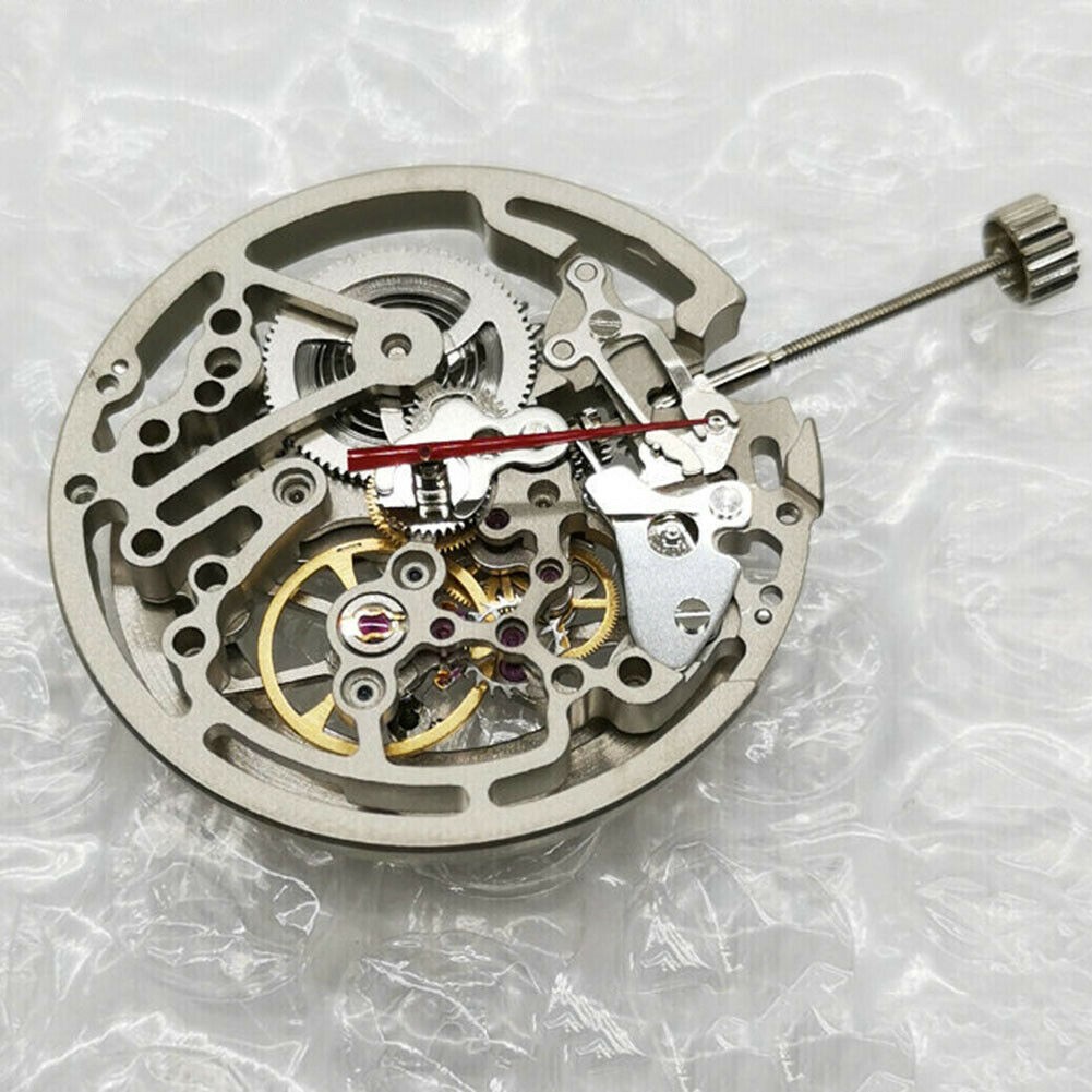 30.95mm Skeleton Automatic Mechanical Watch Movement For Seagull TY2809 Watch B