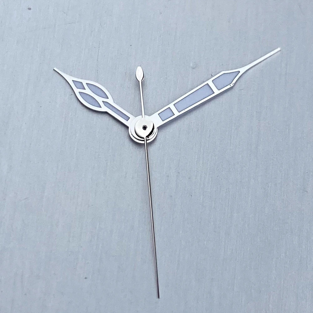 Luminous Silver Watch Hands Suitable For NH35 ETA 2824 Miyota 8215 VH31 Movement
