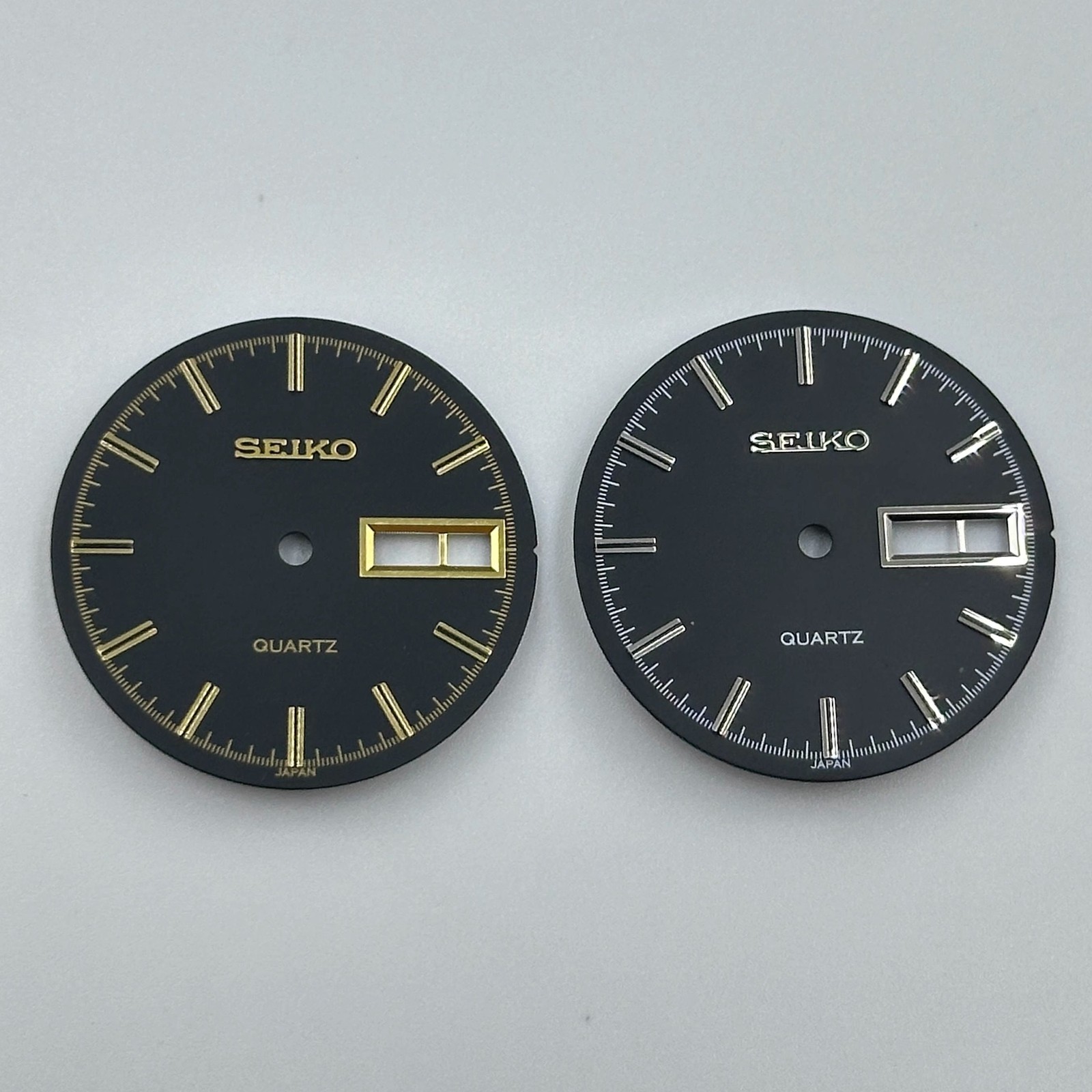 28.5mm Silver Nail Watch Dial No Lume Dual Calendar for 2305 Movement Accessorie