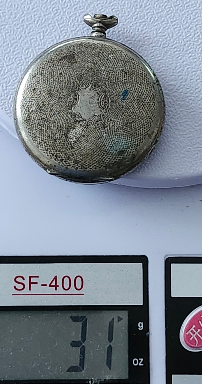 Melchers German Pocket Watch – Roskopf Style Movement – FOR PARTS OR REPAIR