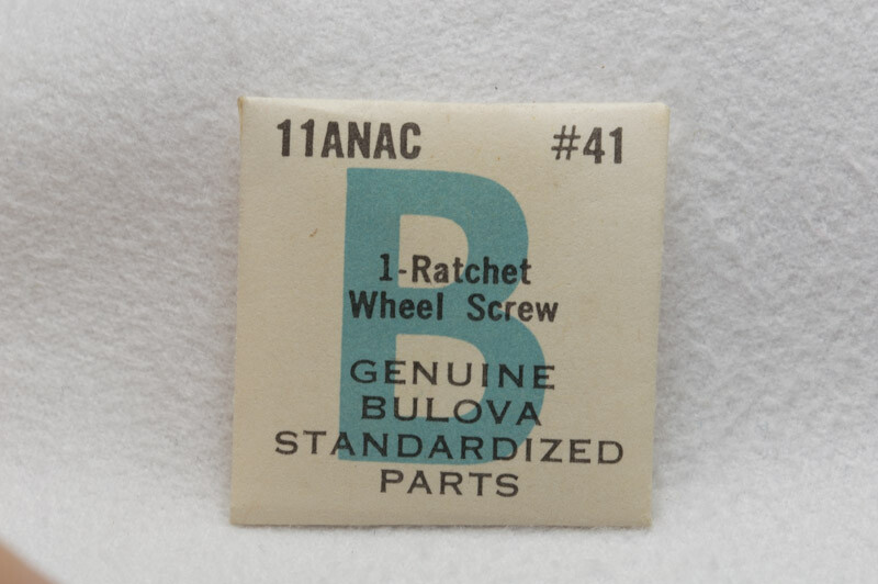 Bulova Wristwatch Parts for Calibre 11ANAC