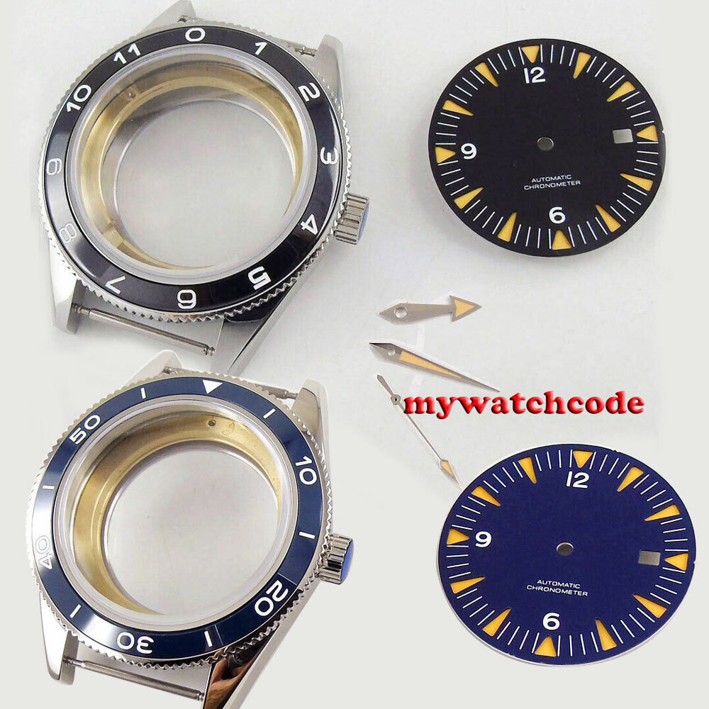 10ATM 41mm Sapphire Glass Watch Case Fit Automatic NH35A NH36A Miyota ETA2824