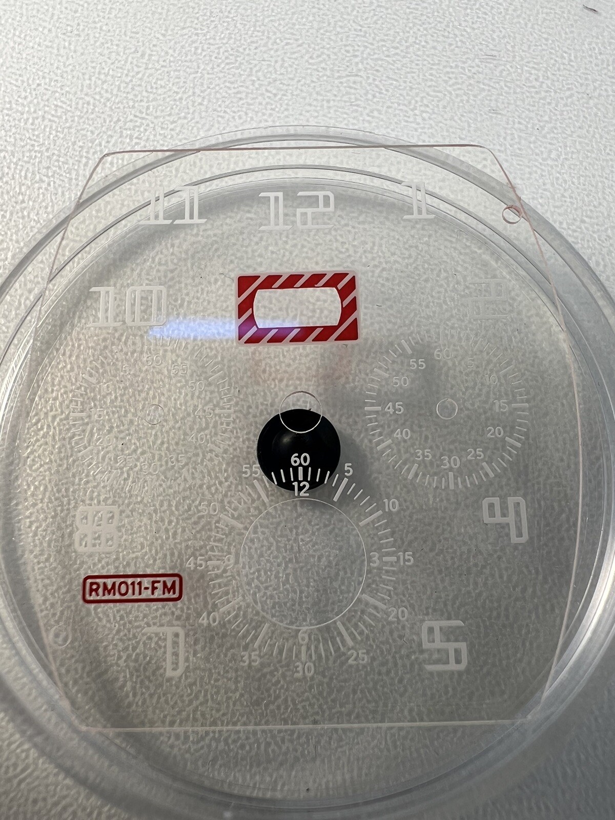 Replacement Glass Dial Fits Richard Mille RM011-FM