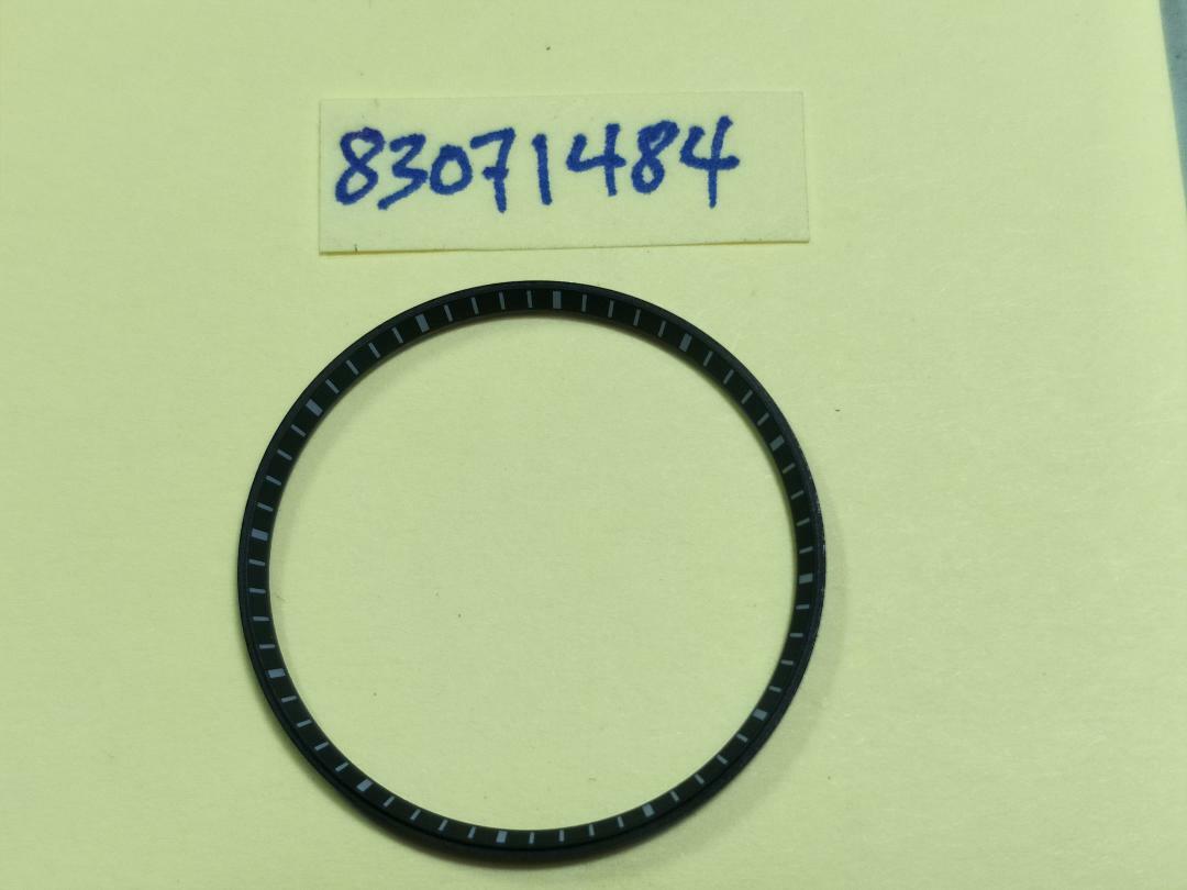GENUINE BLACK DIAL RING / CHAPTER RING SEIKO 6306-7000 6309-7040 /9 7548-7000 /9