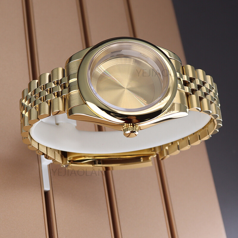 For nh35 nh36 38 Movement 28.5mm Dial 36mm/39mm Watch Case strap Sapphire Glass
