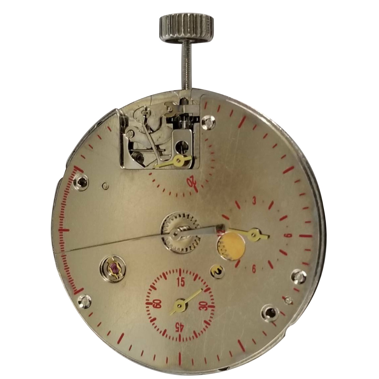 31.3mm Mechanical Chronograph ST19 Hand-Wind Movement For Seagull ST1902 TY2902