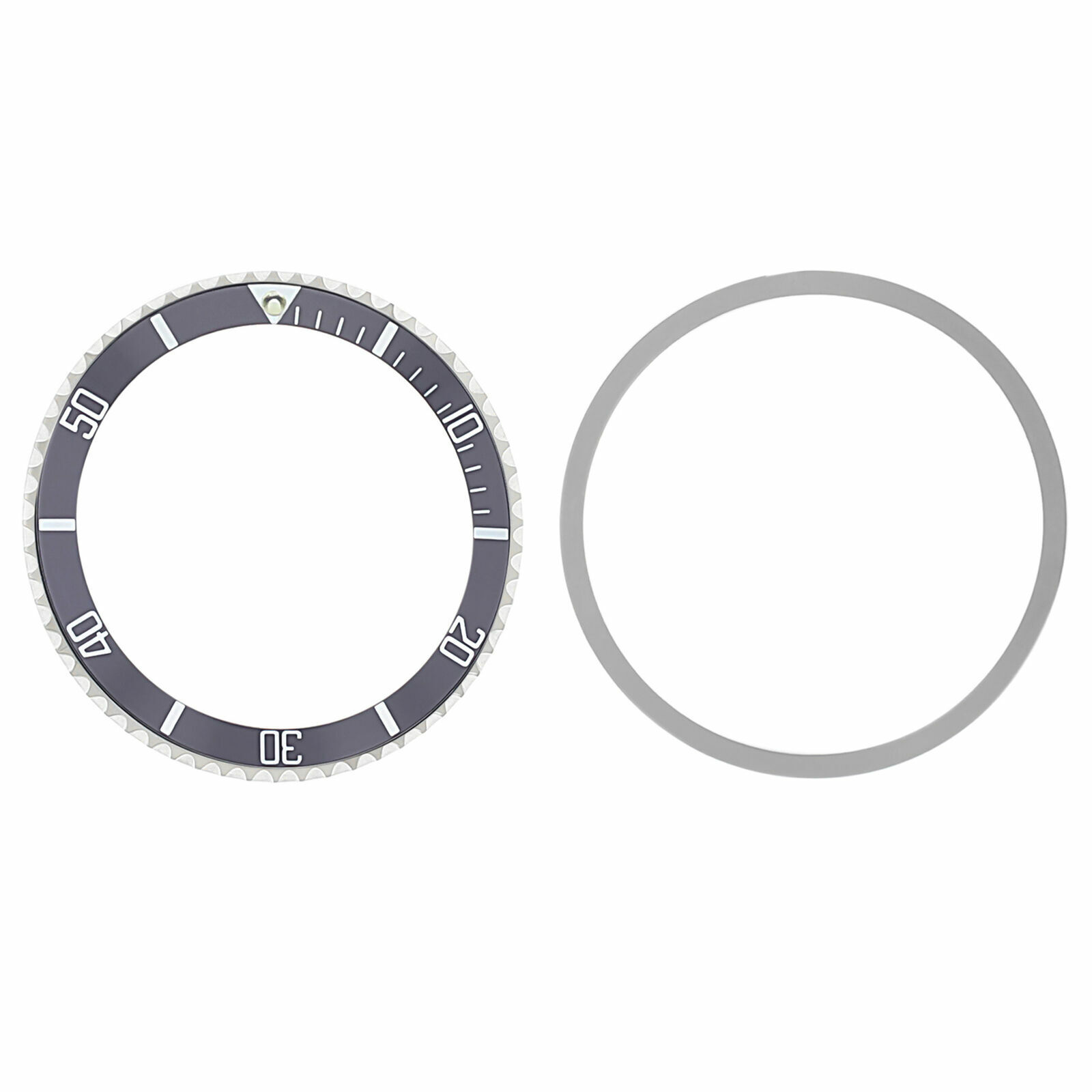 BEZEL & INSERT FOR ROLEX SUBMARINER VINTAGE 5508 5512 5513 5517 1680 WATCH GREY