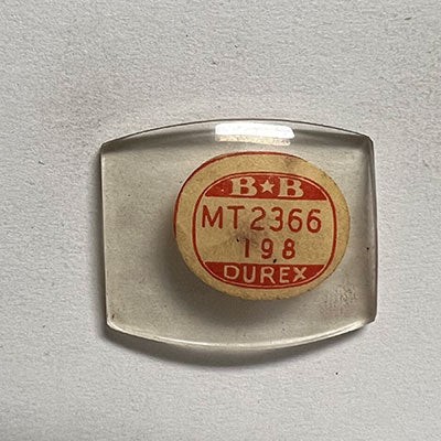 BULOVA : BROADCASTER – Tonneau 23.6mm x 19.8mm DUREX