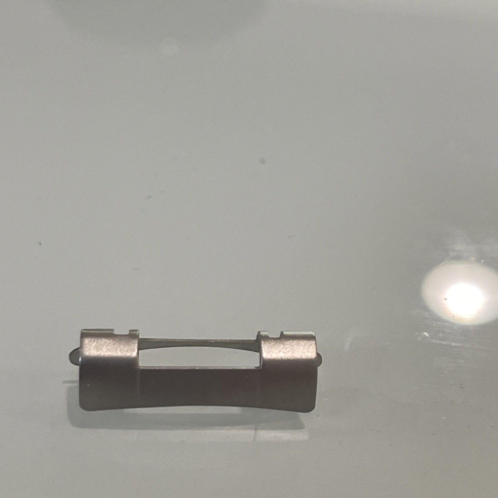 Tag Heuer bracelet end links in silver stainless steel 416/3