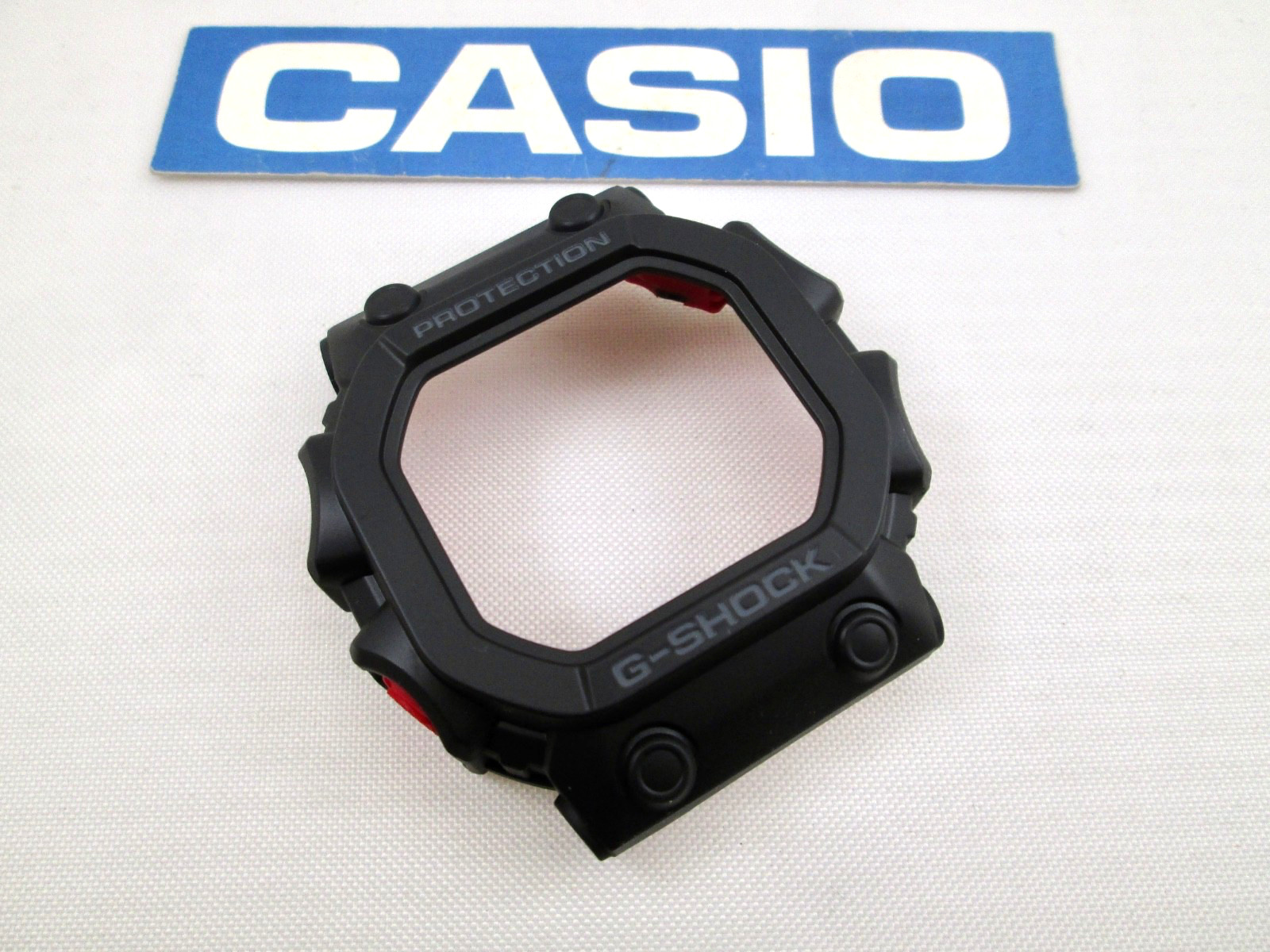 Genuine Casio G-Shock King GX-56 black and red resin watch bezel, case cover