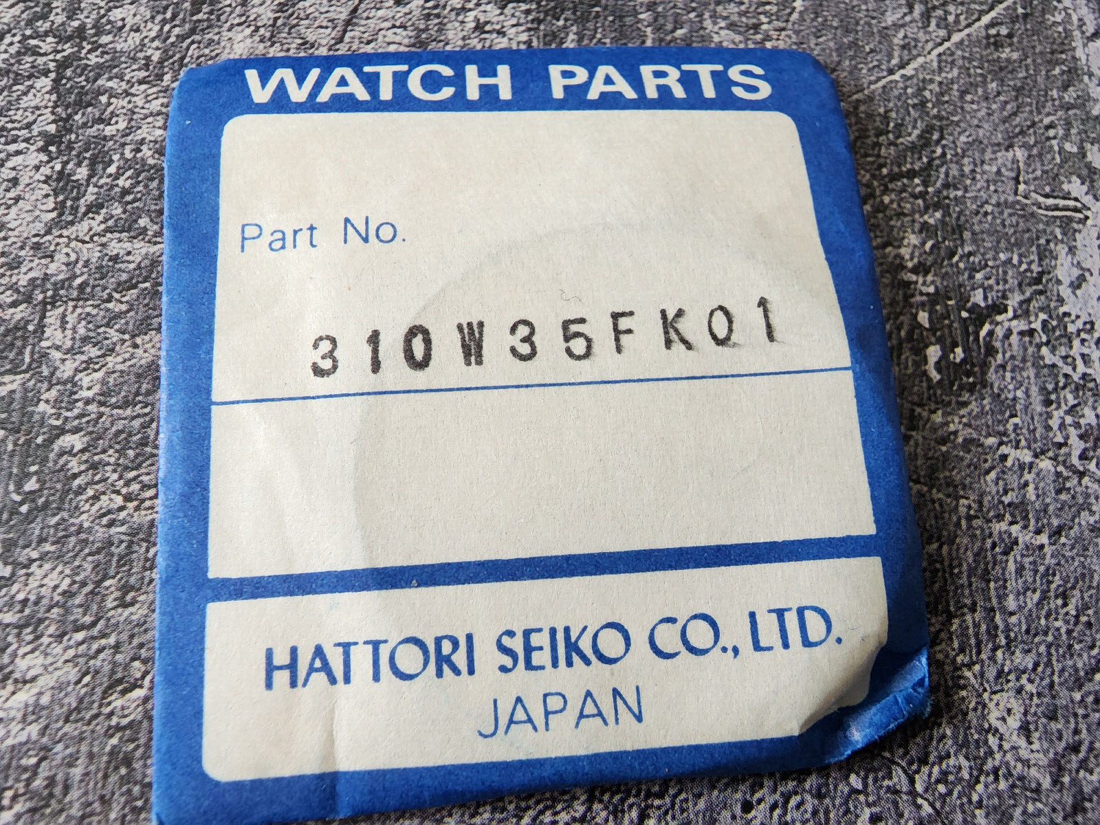 Nos Seiko Crystal 310W35fk01 H601-8020 H601-8029 H601-8050 H601-802A