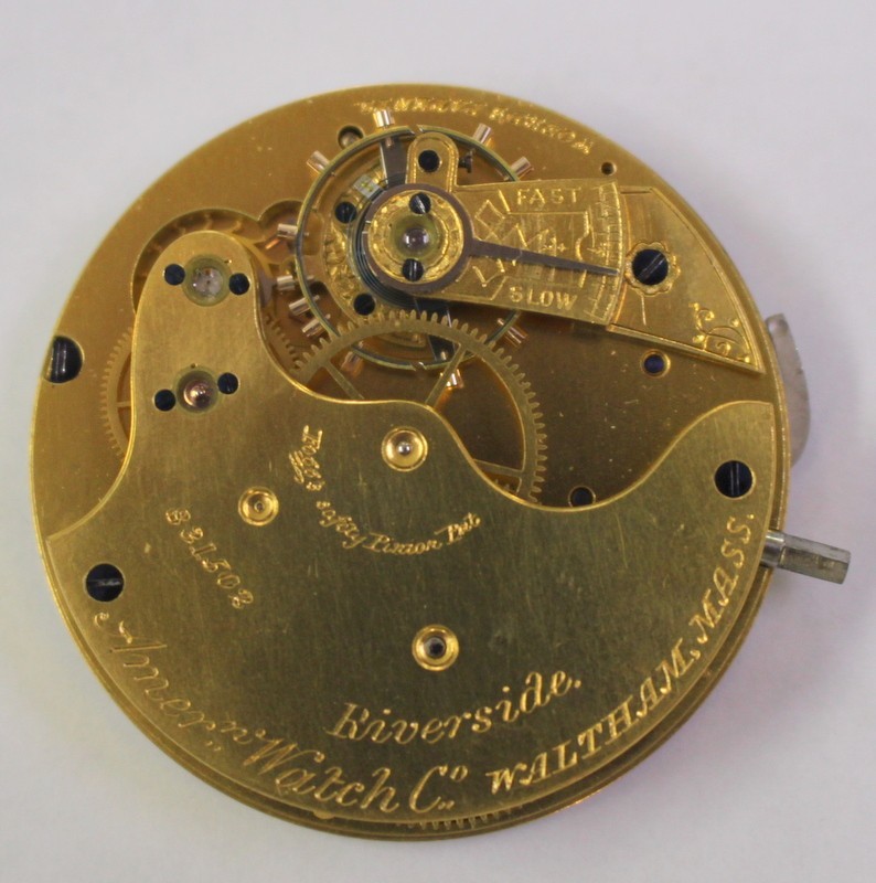 American Watch Company Pocket Watch 11j Movement Dial and Hands