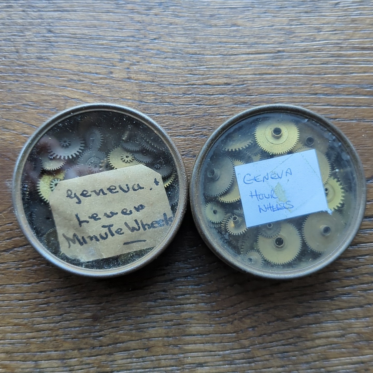Pocket Watch Hour and Minute Wheels for Geneva Antique Movements (CT25)