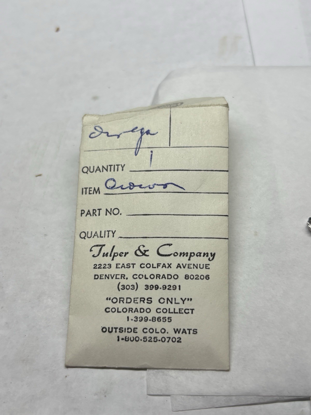 BRAND NEW OMEGA STAINLESS STEEL WINDING CROWN 5mm. .95 Mm Tap