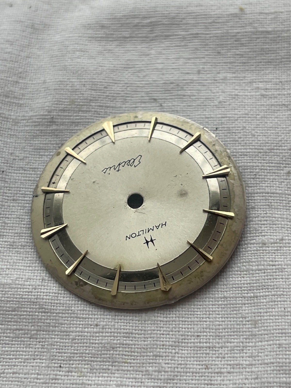 Hamilton electric – original dial