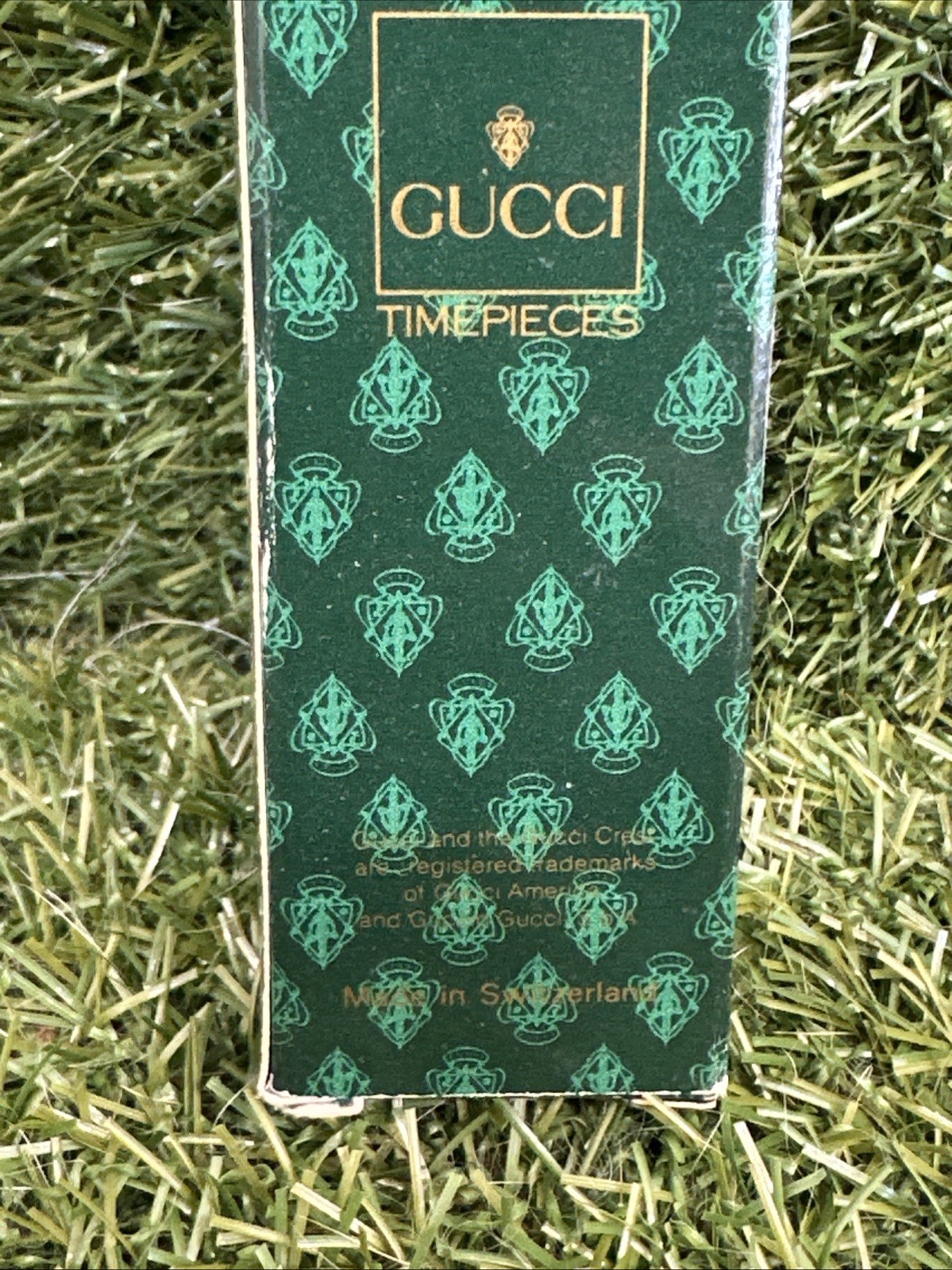 VTG Rare 80’s Woman’s GUCCI Watch Change Bezel Box set 46530 11/12.2 Play