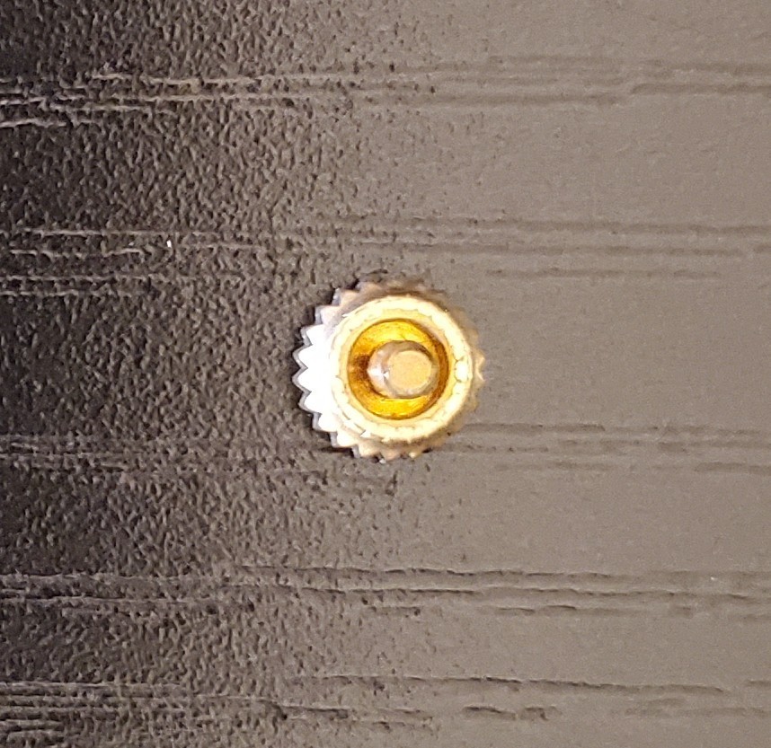 Vintage NOS JLC/Longines/Wittnauer WEEMS Gold Plated 5.8mm Locking Crown