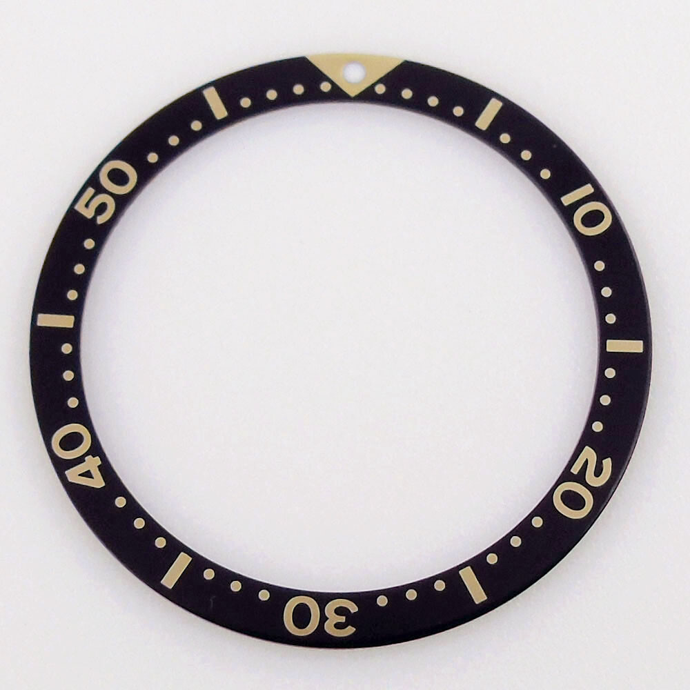 Aluminum Flat Watch Bezel Insert 39mm*32mm For 45mm Watch Case Bezel Ring Parts