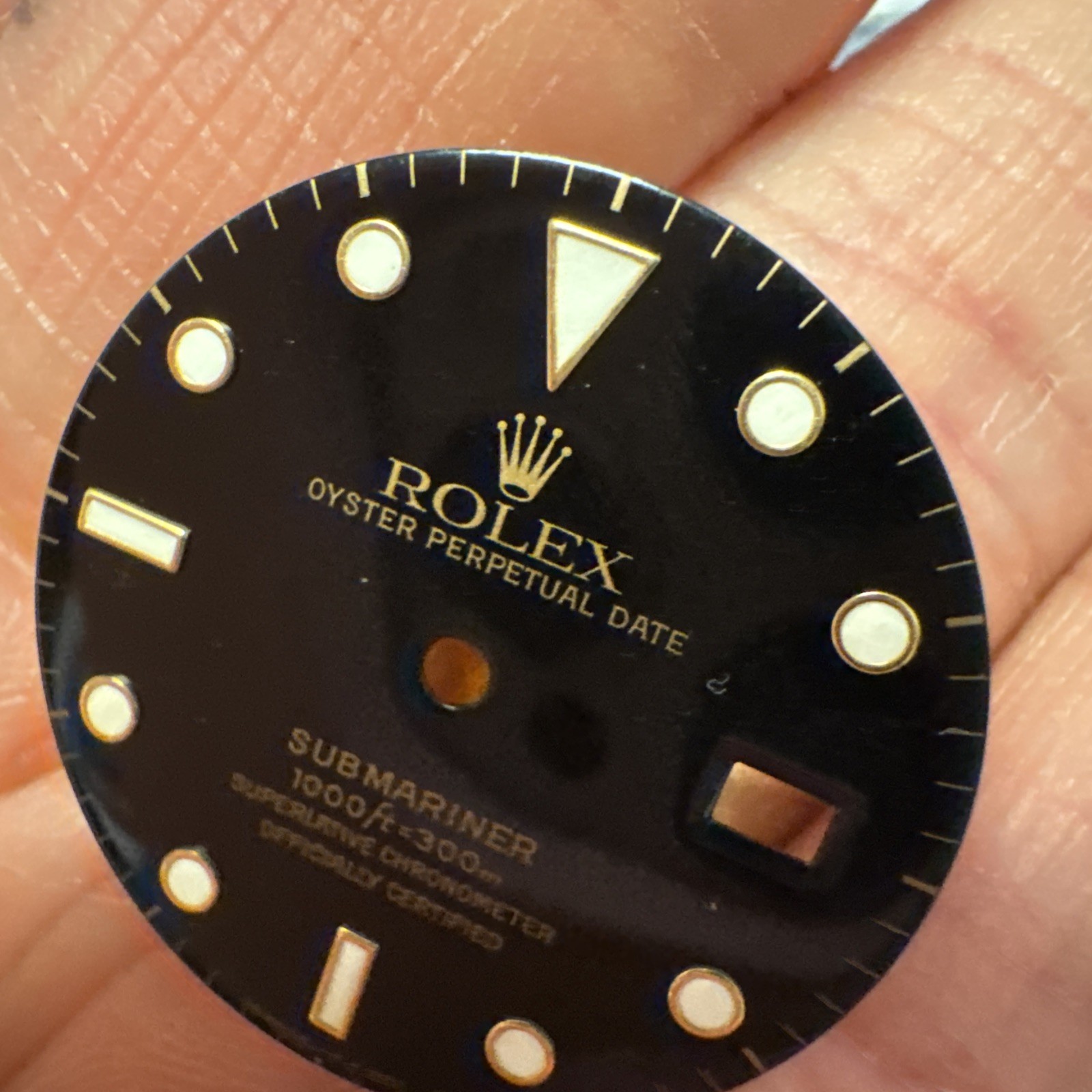 Original Rare Rolex Oyster Submariner 16618 16613 dial excellent condition (S1)