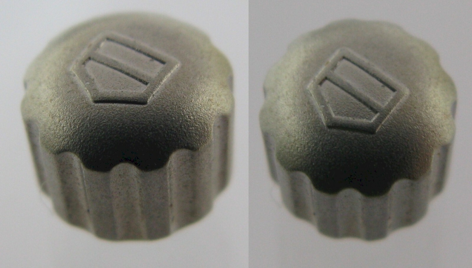 TAG Heuer matte stainless steel Crown 5.3 mm Tap 10 fit screw diam 2.6 mm