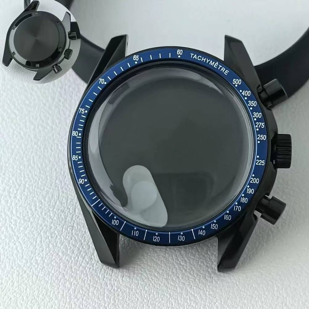 40mm VK63 Watch Case Stainless Steel Fit Quartz Movement