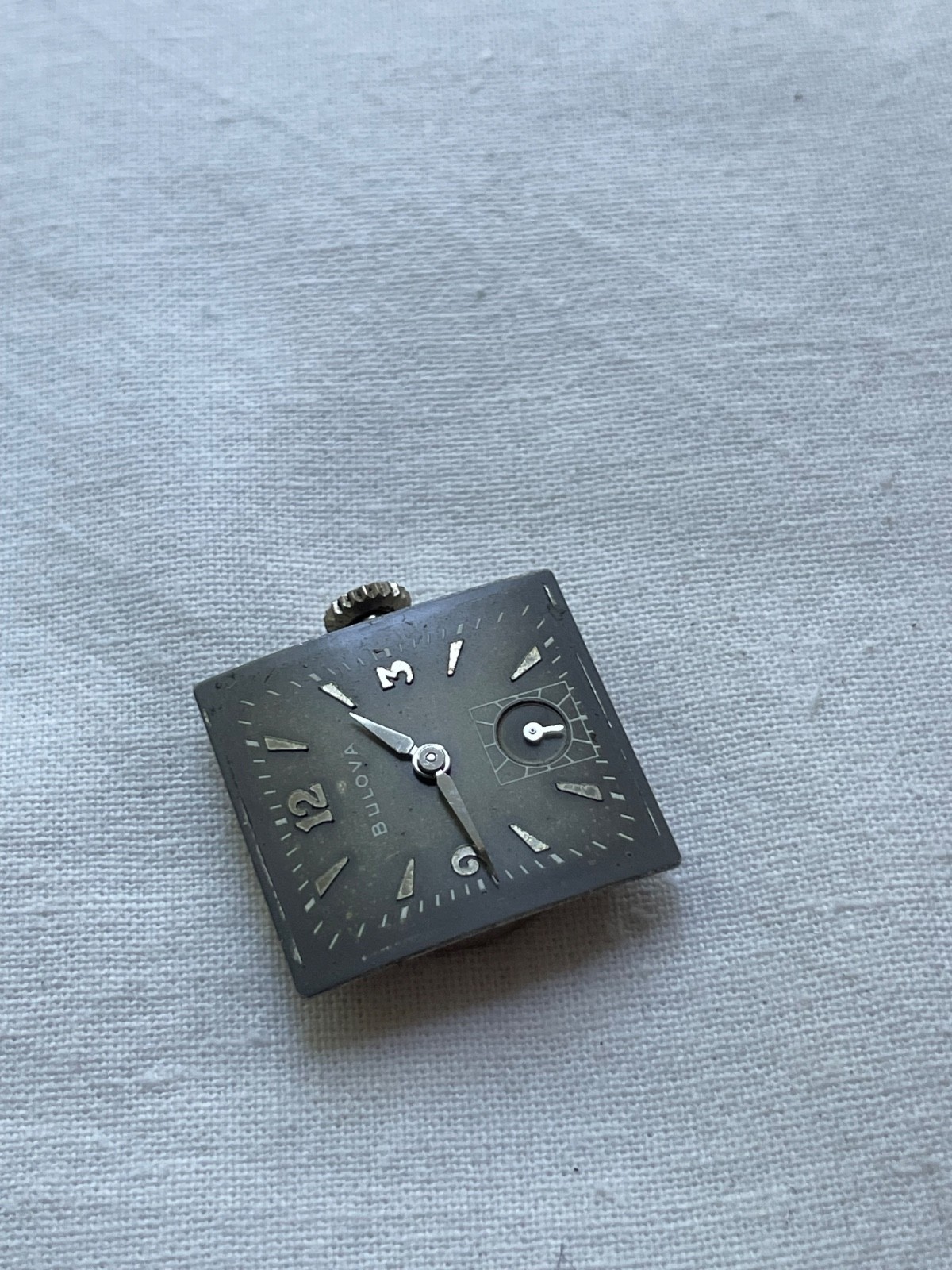 Bulova 8AE – movement for mens watch AS IS, lot1707