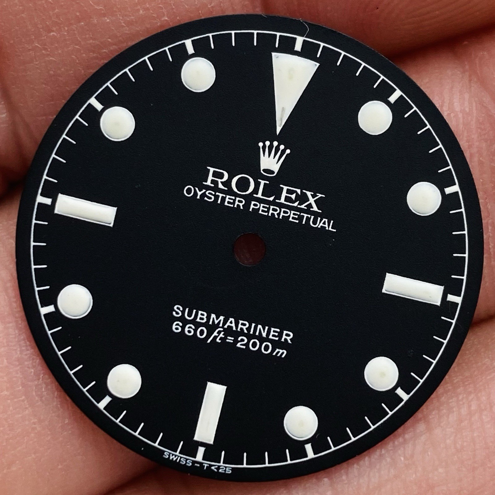 Rolex Service Dial For Submariner No Date Model Ref 5510 & 5512