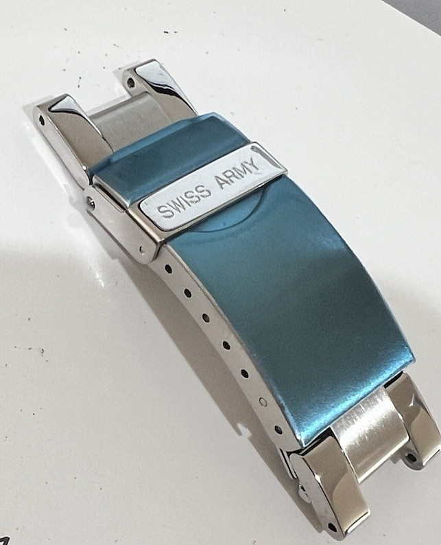Swiss Army Watch OFFICERS RATCHET BRACELET CLASP 16MM OUTER /8MM S/S SWISS MADE
