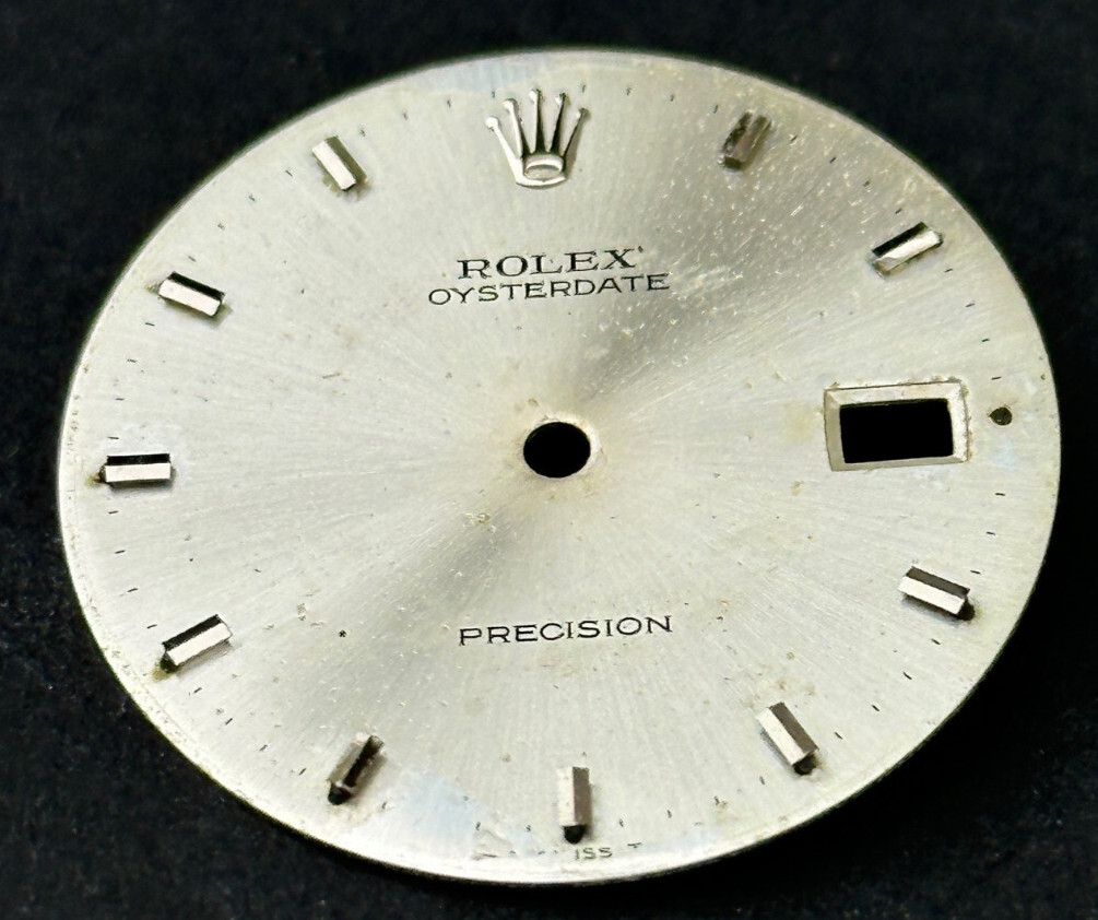 Vintage Rolex Oysterdate Precision Watch Dial for 6694