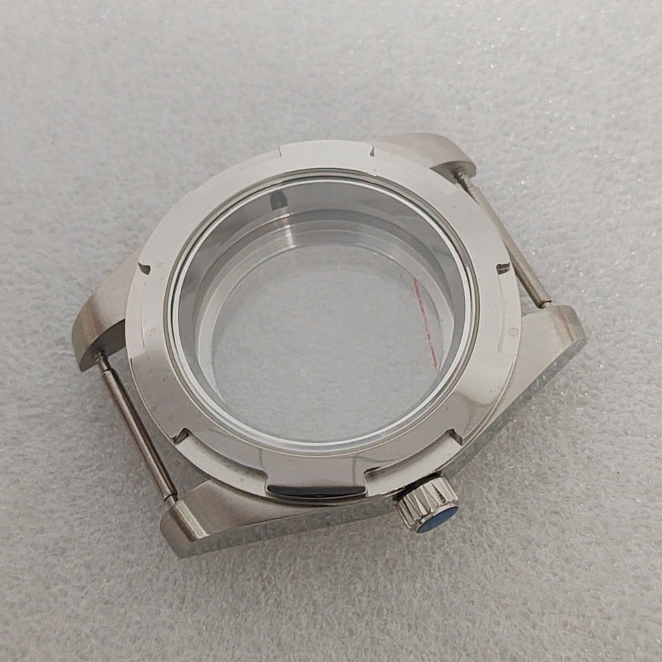 41mm Stainless Watch Case Sapphire for Nh35 NH36 4R 7S Movement 28.5mm Dial