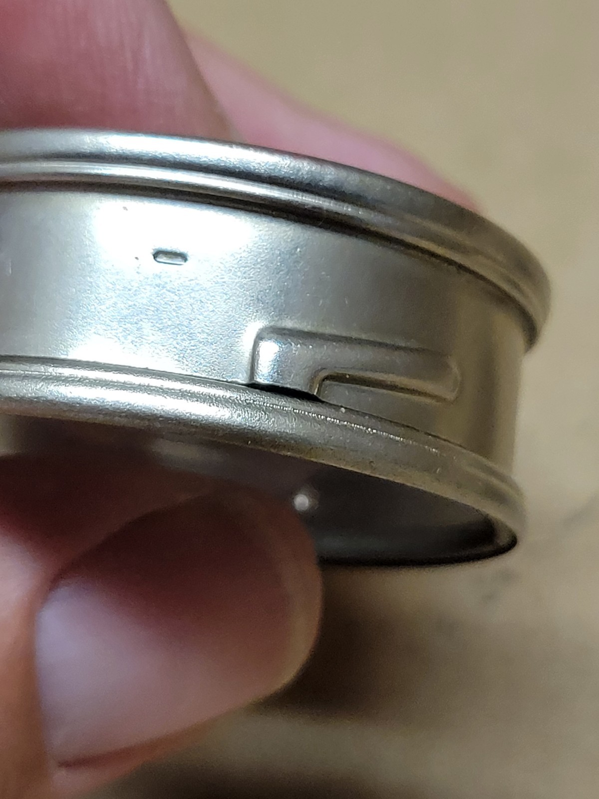 1 ILLINOIS Watch Company GLASS Movement Shipping Tin Container Case 12 Size Lt3