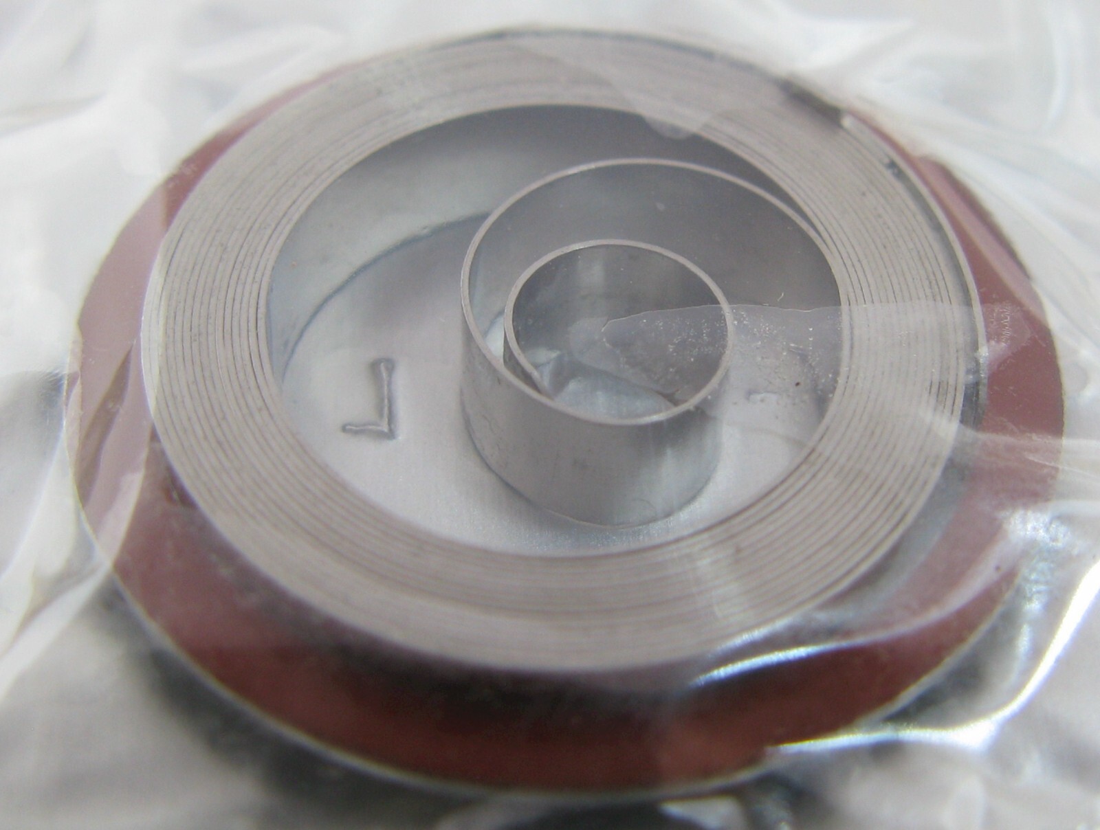 Illinois 16s 039338 042 T end watch Mainspring 1 piece * white alloy *
