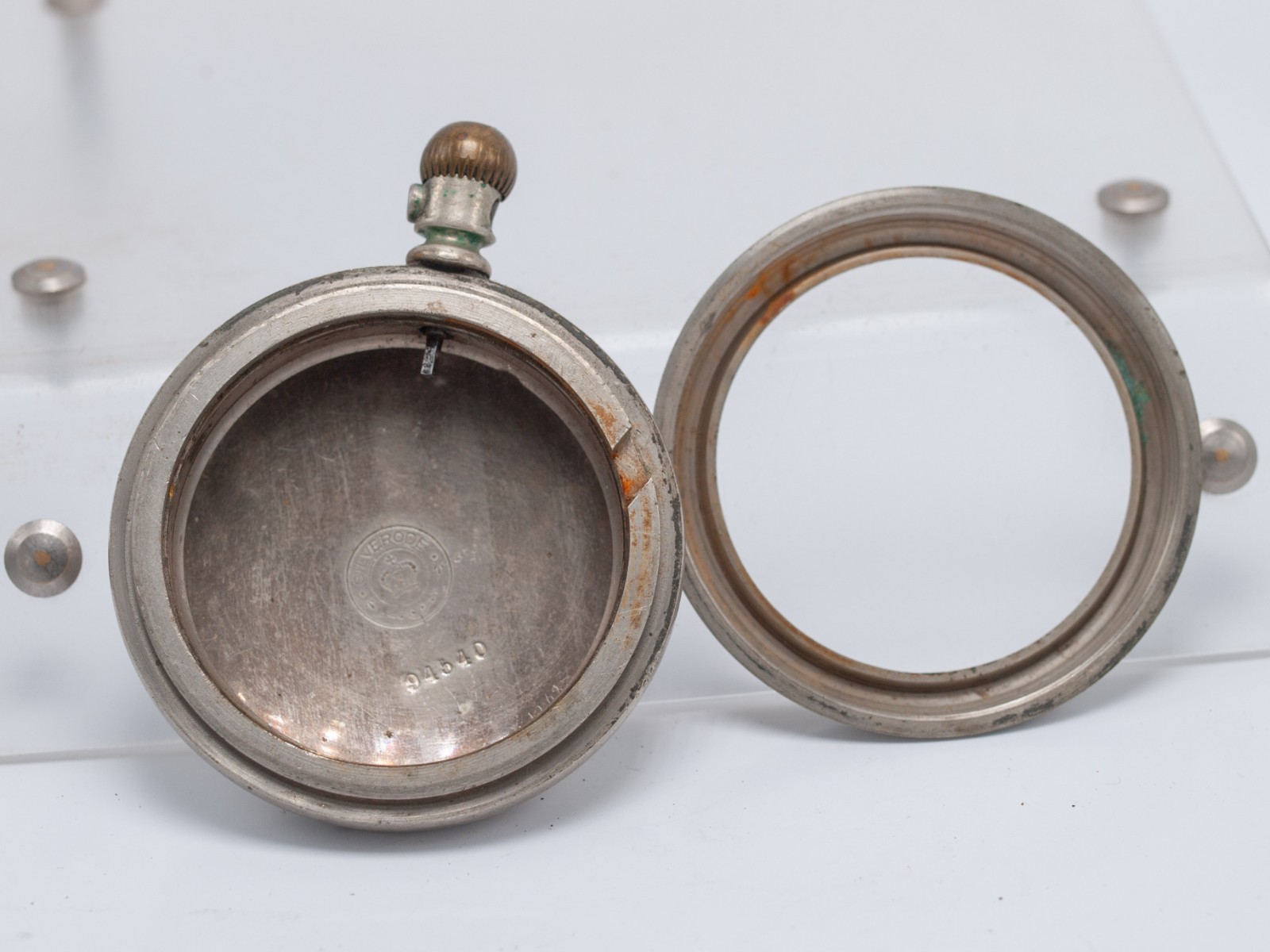 Philadelphia Silverode 18s Pocket Watch Open Face Lever Set Case 57.2mm