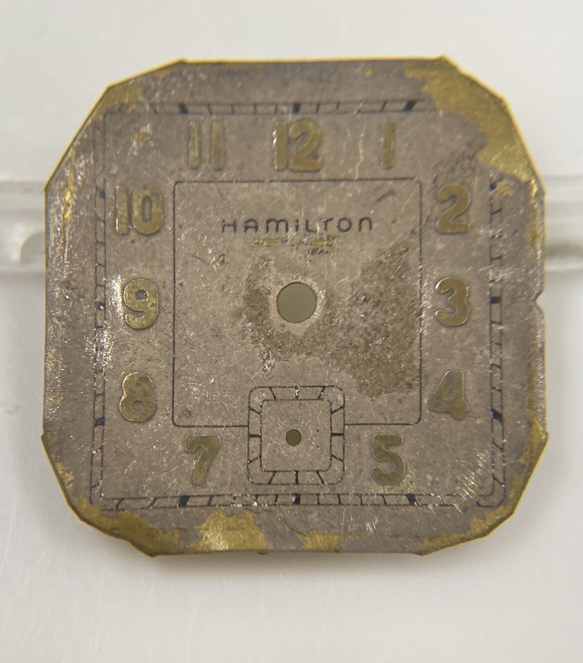 Original Vintage Hamilton Caliber 987F Dial
