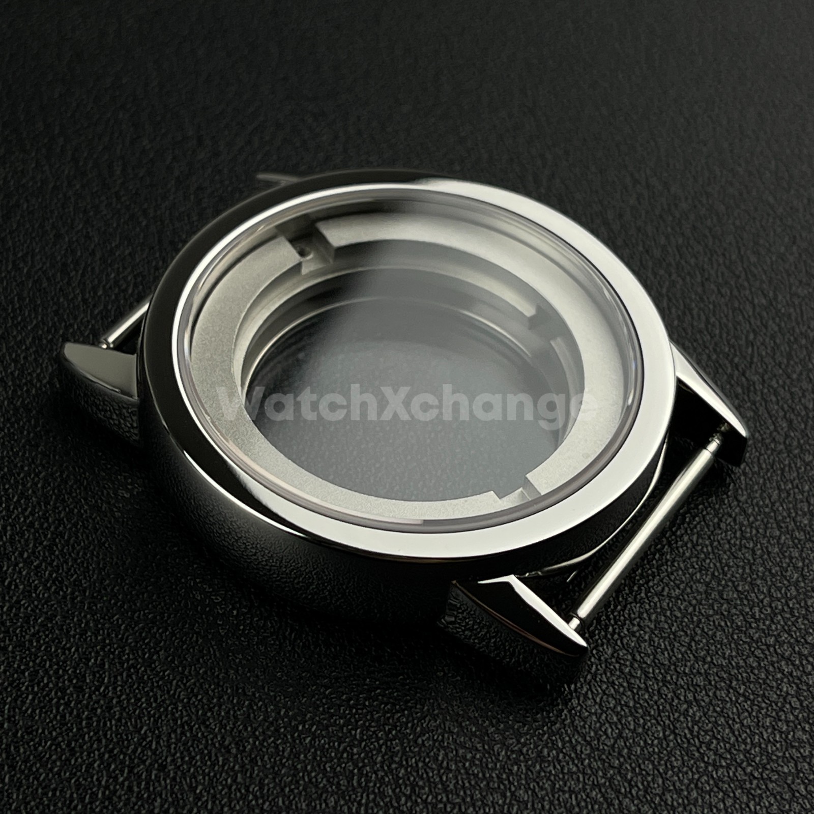 Sapphire Crystal 42mm Stainless Steel Watch Case For ETA 2824 PT5000 Movement