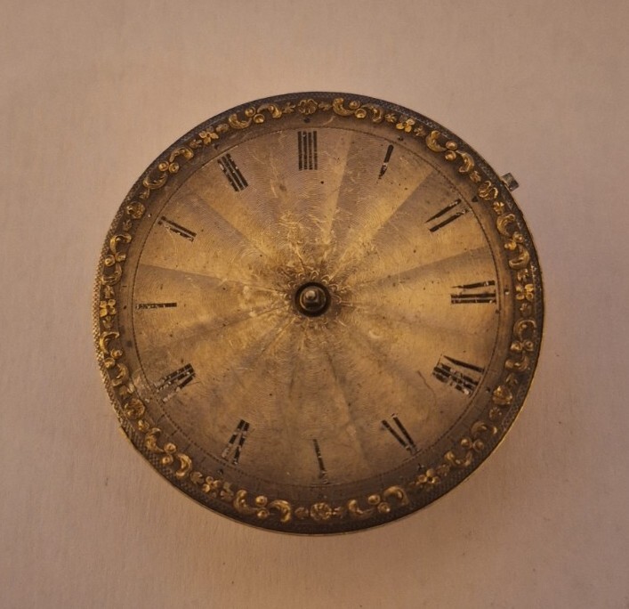 Beautiful Vintage Muirhead Glasgow Pocket Watch Movement and Face – Balance Ok