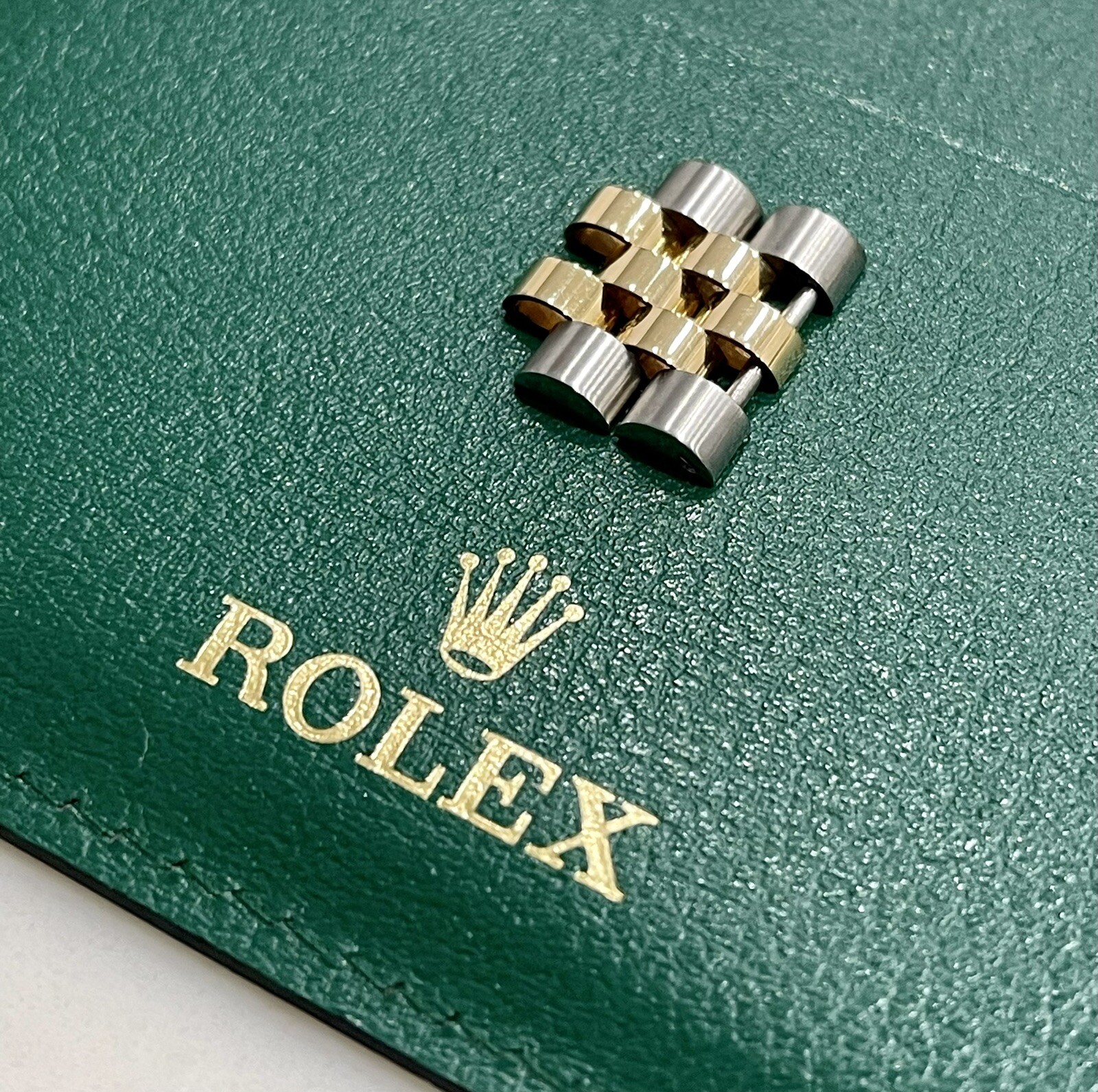 OEM ROLEX Datejust JUBILEE 2 LINKS 18K YG /SS FOR 36mm 16013 16233 16203