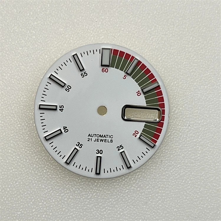 New 28.5mm Green Luminous Watch Dial Plate For NH35 NH36 Diving watch Movement