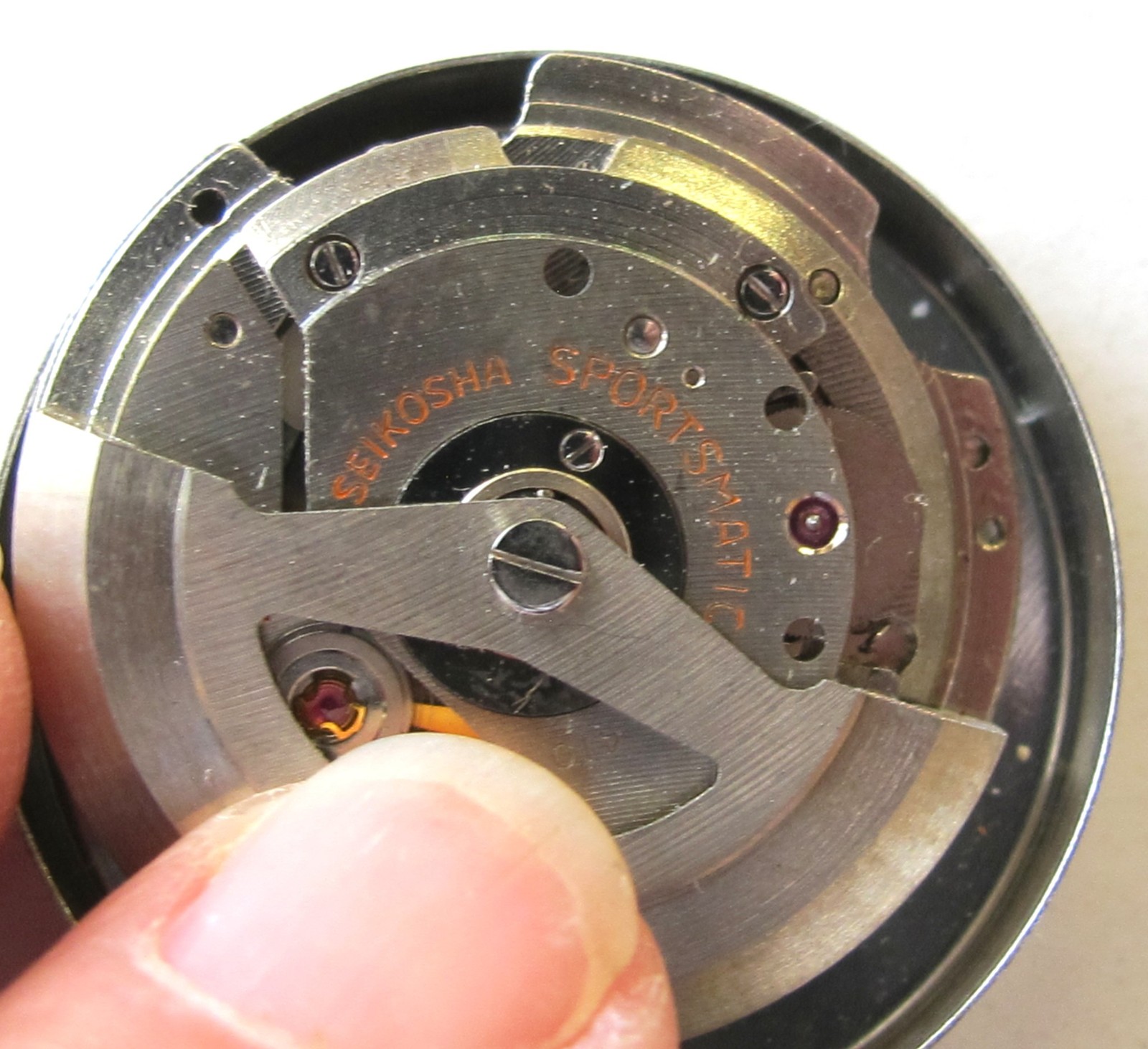 Vintage SEIKO SPORTSMATIC 21 Jewel AUTOMATIC Self-Winding MOVEMENT for Repair