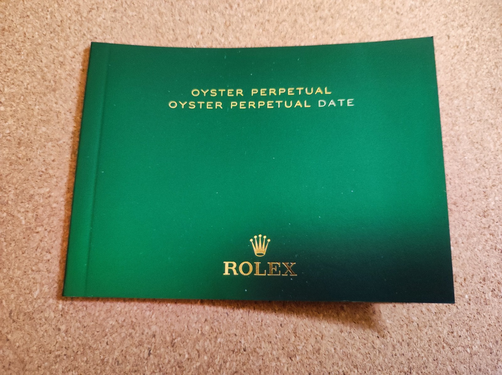 English 2019 Rolex Oyster Perpetual Watch Manual Booklet