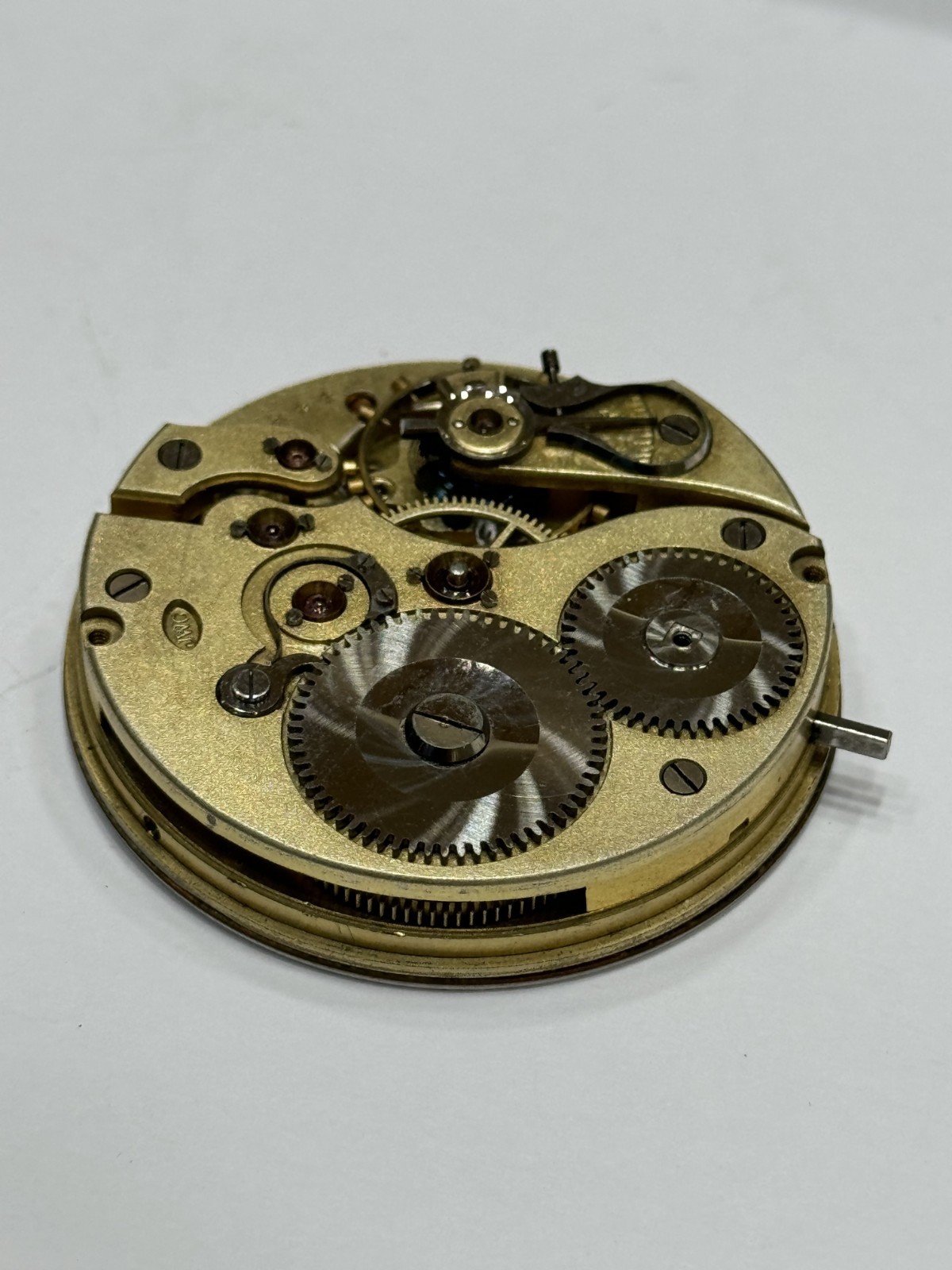 IWC International Watch Co Pocket Movement Manual Cal.52 Swiss 43.5mm Running