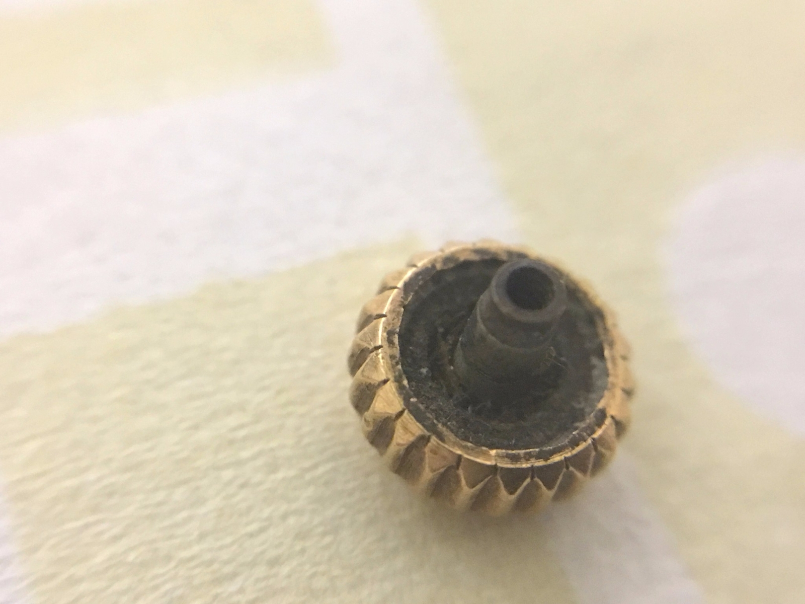 ROLEX SUPER OYSTER PERPE OVETTONE BIG BUBBLEBACK 18KT ROSE GOLD CROWN 6084 #W680