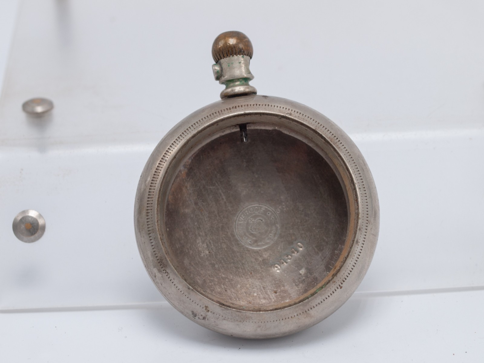Philadelphia Silverode 18s Pocket Watch Open Face Lever Set Case 57.2mm