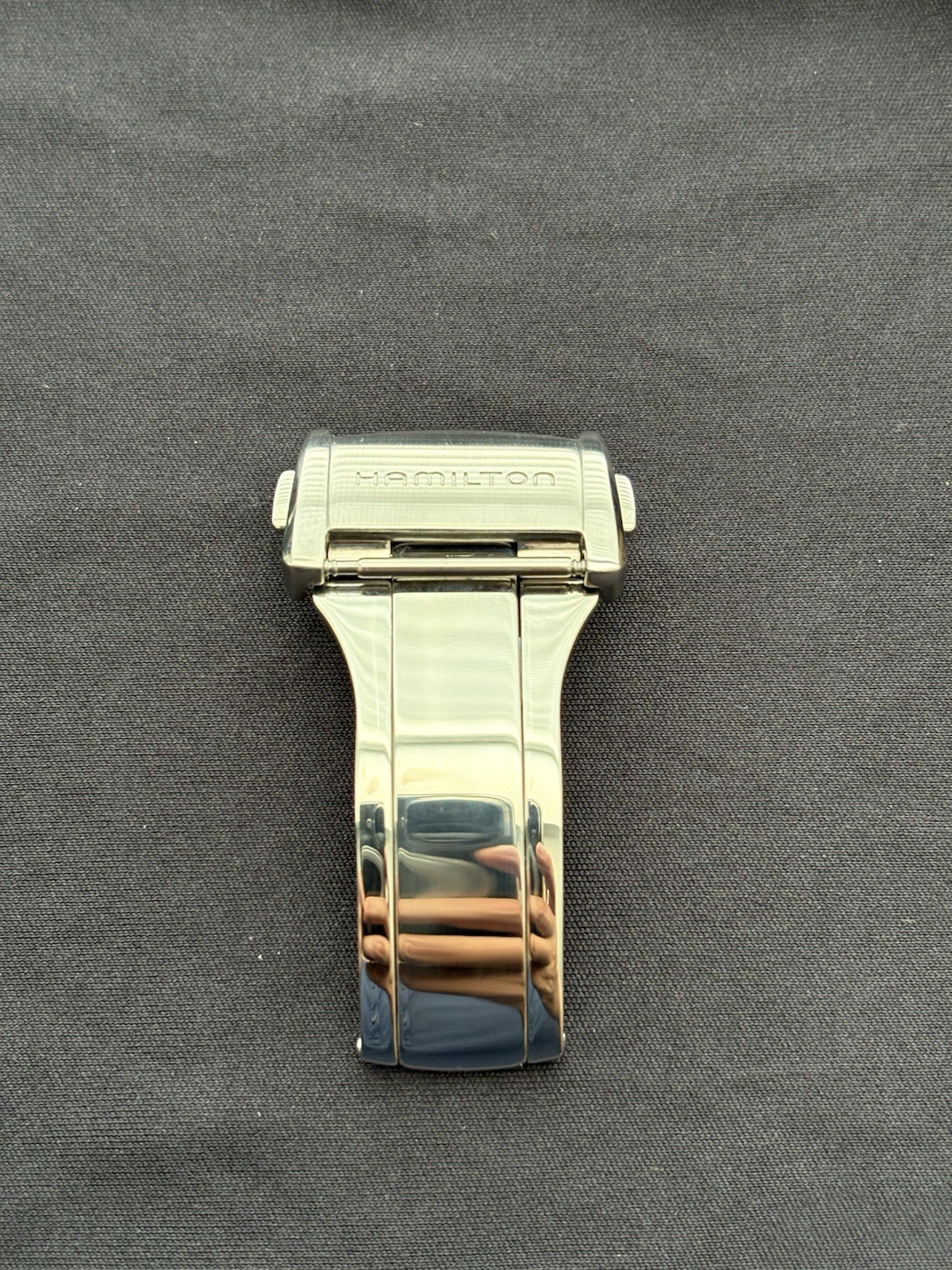 Original Hamilton deployant 18mm Stainless Steel Clasp Buckle